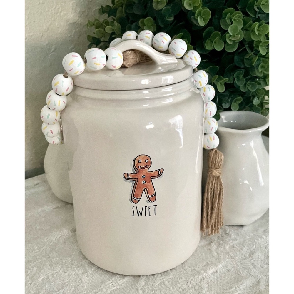 Rae Dunn VVHTF GINGERBREAD SWEET Canister